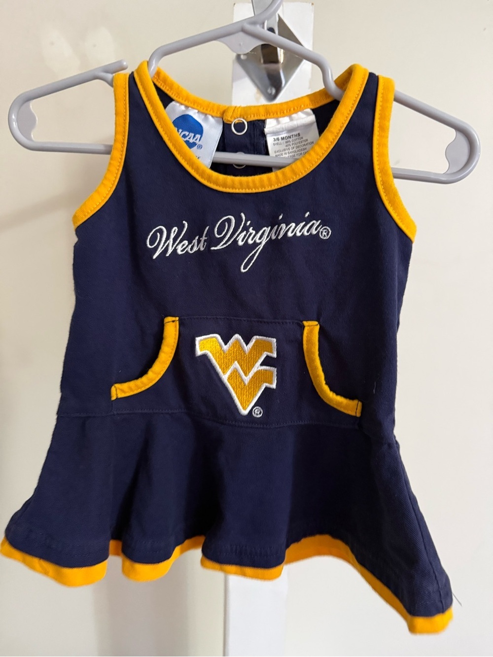 Girl’s West Virginia University Bundle (Dress & Skirt)